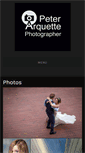 Mobile Screenshot of peterarquette.com